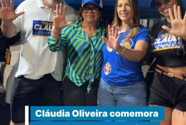 Cláudia Oliveira comemora os 71.455 votos recebidos com show de Eduardinho dos Teclados em Eunápolis – Namidia News